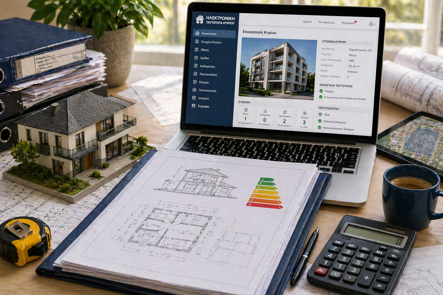 Ηλεκτρονική Ταυτότητα Κτιρίου: Τι αλλάζει στις μεταβιβάσεις ακινήτων το 2026